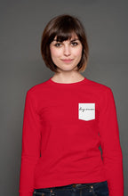 Load image into Gallery viewer, Dog Mom Long Sleeve (Red)
