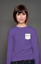 Load image into Gallery viewer, Dog Mom Long Sleeve (Purple)
