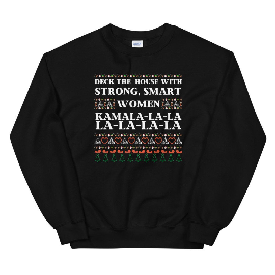Kamala-la-la Holiday Sweater